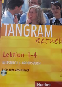Tangram 1 Lection 1-4 Kursbuch+Arbeitbuch продается в комплекте с дисками и книгой для учителя