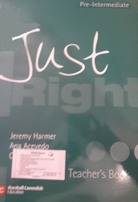 Just Right Pre-intermediate Teachers Book