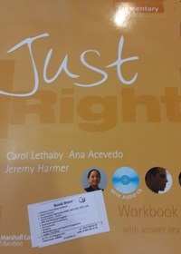 Just Right Elementary Workbook