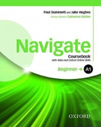 NAVIGATE A1 BEGINNER Coursebook + DVD + Oxford Online Skills