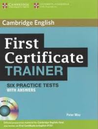 First Certificate Trainer
